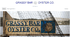 Desktop Screenshot of grassybaroyster.com